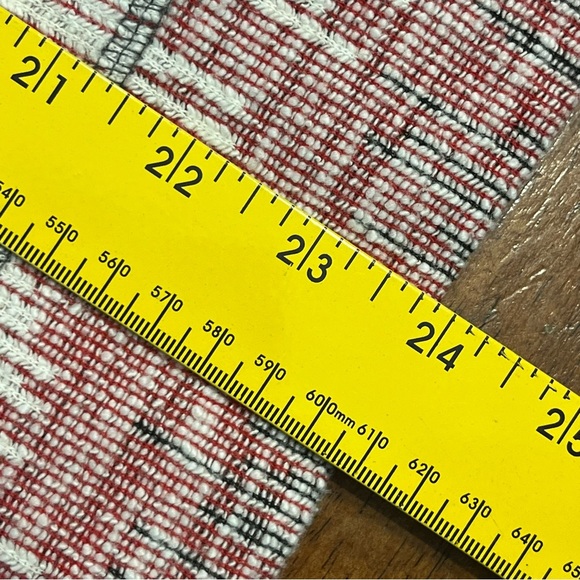 Anthropologie 9-H15-STCL red black white sweater size medium - Picture 6 of 8